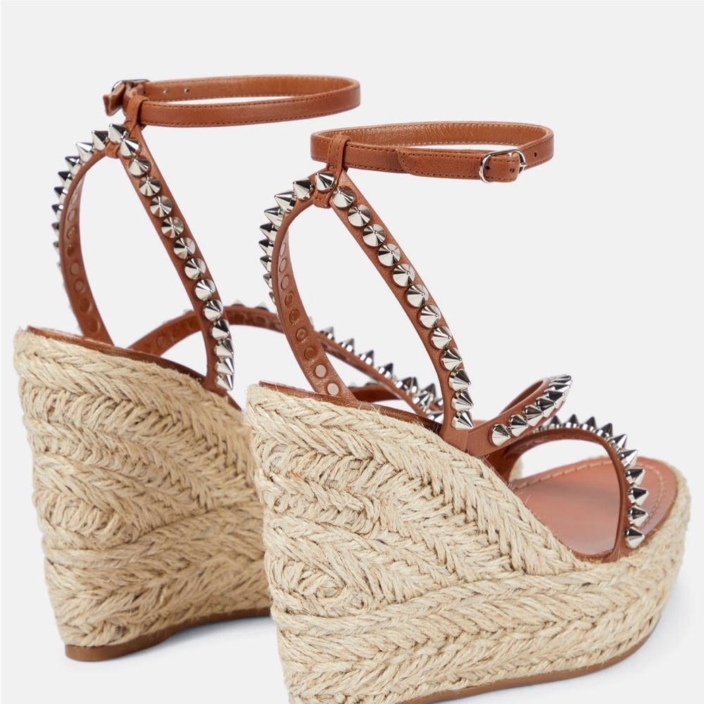 Christian Louboutin Mafaldina Zappa 120 Wedge - Picture 2 of 8